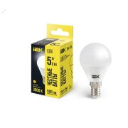 Лампа светодиодная G45 шар 5Вт 230В 3000К E14