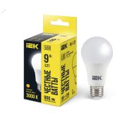 Лампа светодиодная A60 груша 9Вт 230В 3000К E27