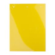 Табличка полужесткая для маркировки кнопок аварийного останова D=62мм. ПВХ. Желтая. (1 шт. на пластине, упак. по 10 листов)