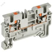 ARMAFIX Клемма пружинная Push-in CP 4мм2 серая IEK