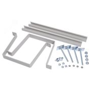 Комплект крепления металлокорпуса к столбу