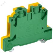 ARMAFIX Клемма винтовая CTS-PEN земля 6мм2 желто-зеленая IEK