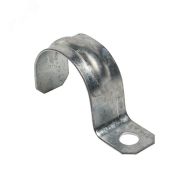 Скоба металлическая однолапковая d25-26мм  PROxima