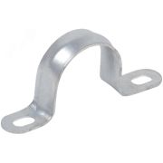 Скоба металлическая двухлапковая d=31-32мм