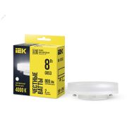 Лампа светодиодная T75 таблетка 8Вт 230В 4000К GX53