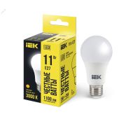 Лампа светодиодная A60 груша 11Вт 230В 3000К E27