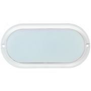 Светильник светодиодный ДПО 4012 12 Вт IP54 4000K овал белый пластик