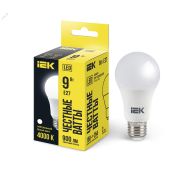 Лампа светодиодная A60 груша 9Вт 230В 4000К E27