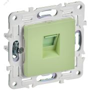 SKANDY Розетка компьютерная RJ45 кат.5E SK-K01G мятный IEK