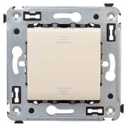 Avanti Выключатель одноклавишный, в стену, Ванильная дымка