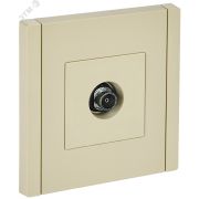 FORTE&PIANO Розетка TV оконечная FP428 ваниль IEK