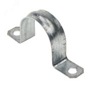 Скоба металлическая двухлапковая d38-40мм  PROxima