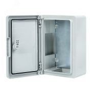 Бокс пластиковый с монтажной платой 300х200х130 мм IP65 PROxima