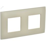 SKANDY Рамка 2-местная SK-F01B бежевый IEK