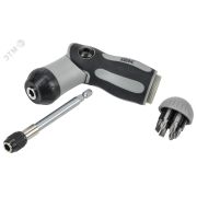 Отвертка реверсивная 2-поз. с наб. бит Т2 7шт ARMA2L 5