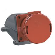 Розетка кабельная 63А 3Р+РЕ IР54 на поверхность 380В 134