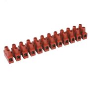 Клеммник 12П 150 градусов 450V 32A 4мм.кв фибергласс