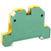 Клемма ЗНИ-6 мм.кв. ЗЕМЛЯ желто-зеленая