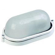 Светильник НПП1401 белый/овал 60 Вт IP54