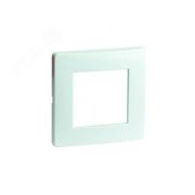 BRAVA Рамка 2 модуля белая