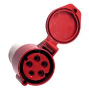 Розетка кабельная 32А 3Р+N+Е IP44 переносная 380В