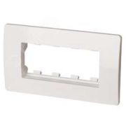 Каркас в сборе с рамкой под 4 модуля VIVA для монтажа ЭУИ в стену