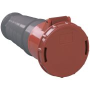 Розетка 235 переносная с заземлением 3Р+РЕ+N 63А 380В IP54