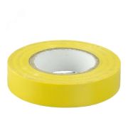 Изолента ПВХ желто-зеленая 15мм 20м