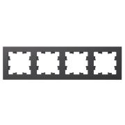 Рамка 4-м AtlasDesign универс. базальт SE ATN001404