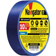 Изолента ПВХ 15мм (рул.10м) син. NIT-B15-10/B Navigator 71233