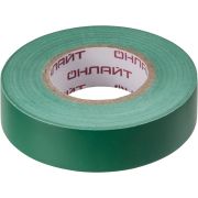 Изолента ПВХ 61 883 OIT-B19-20/G зел. ОНЛАЙТ 61883