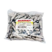 Разъем штекер TV никель с пружиной Rexant 05-2011