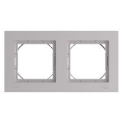 Рамка 2-м AtlasDesign Aqua IP44 алюм. SE ATN440302