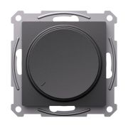 Светорегулятор (диммер) AtlasDesign повор-нажим LED RC 400Вт мех. базальт SE ATN001423