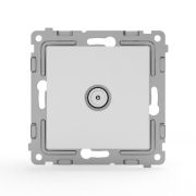 Розетка TV проходная СП Pixel 4DB механизм бел. TOKOV ELECTRIC TKE-PX-A1P-C01